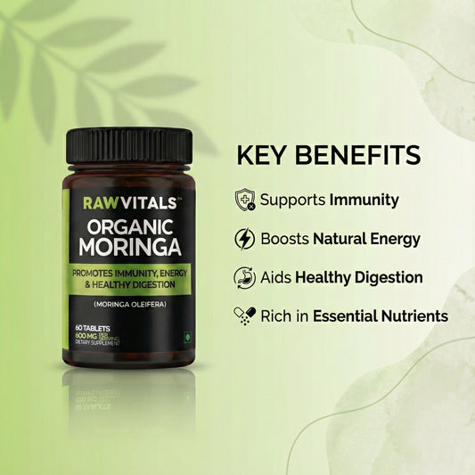Organic Moringa – 60 Tablets