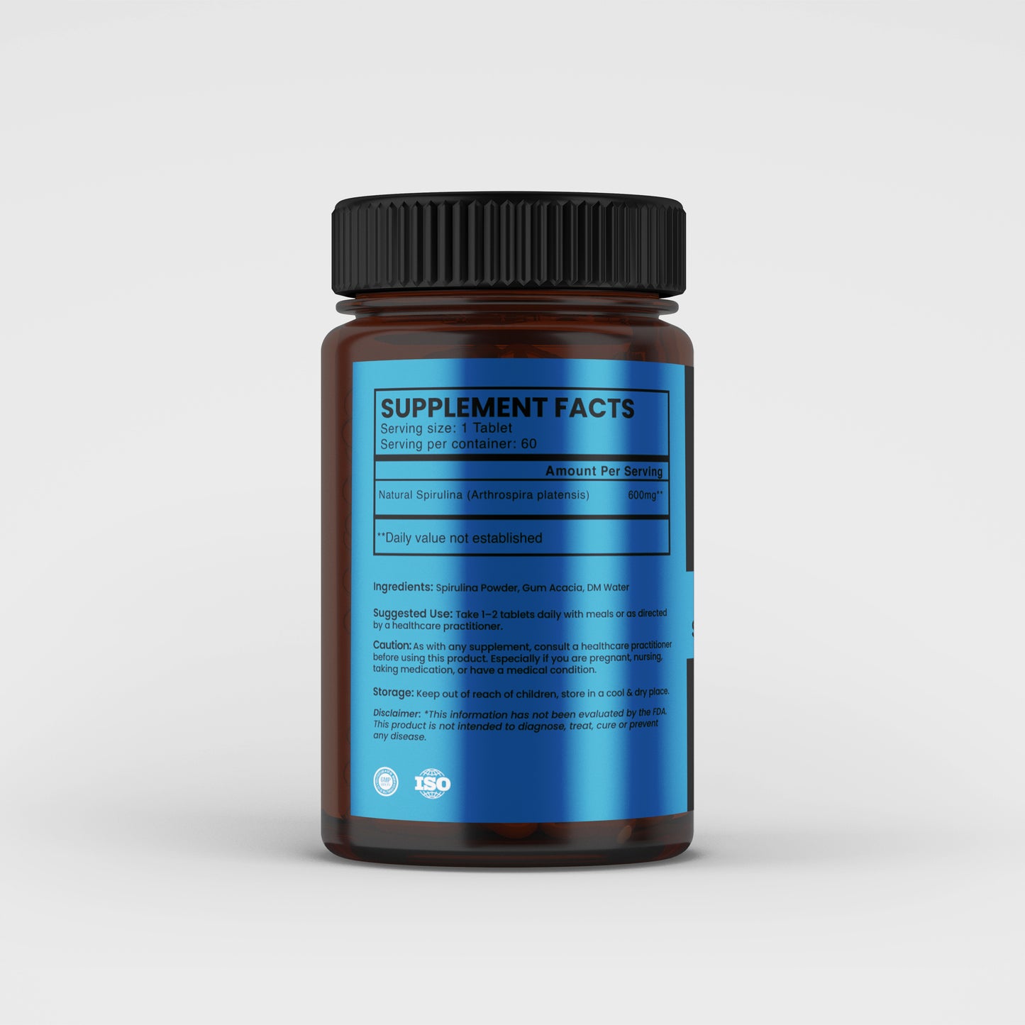 Spirulina – 60 Tablets