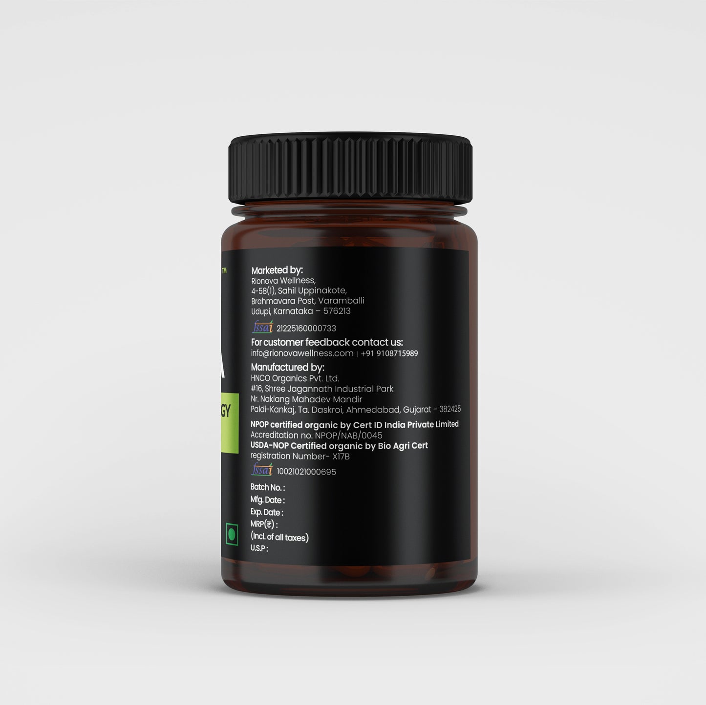 Organic Moringa – 60 Tablets